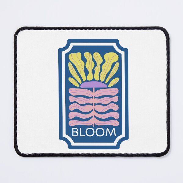Item preview, Retro Geometric Pattern Design Art 80s Trendy Flower T-shirt Sticker designed and sold by ThinkNature!.