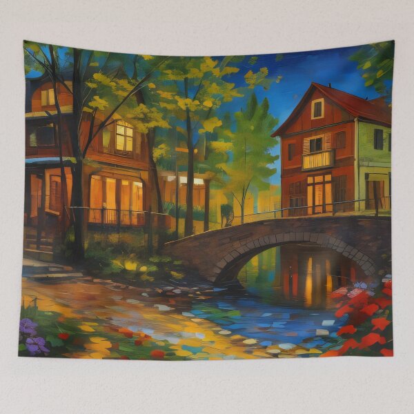 Item preview, The small river in the village designed and sold by LilithsDesires.