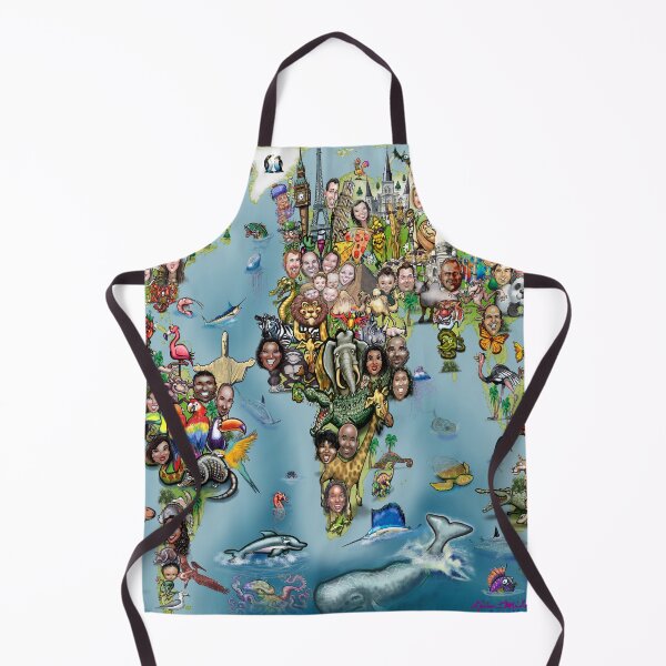 Item preview, Fun World Map designed and sold by Kevin Middleton.
