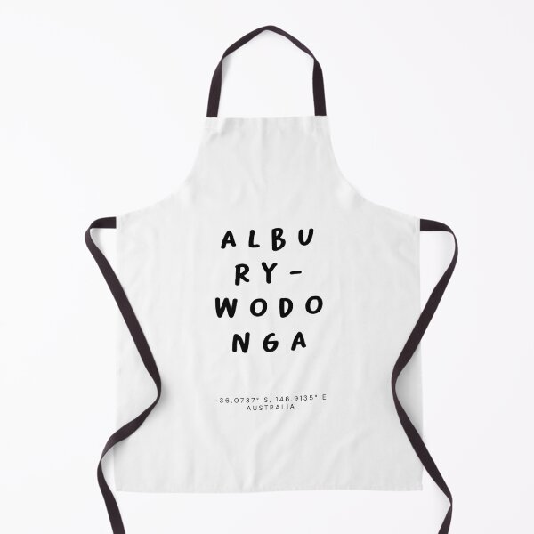 Item preview, Albury-Wodonga | Typography Design | Design Map Coordinates designed and sold by RM-Journey.