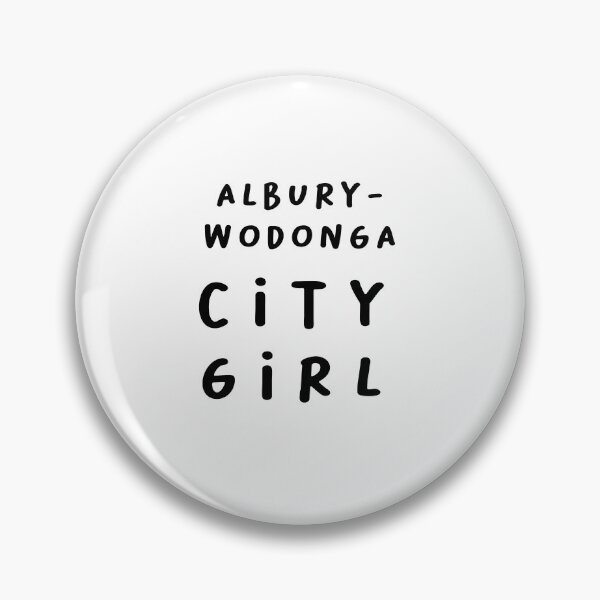 Item preview, Albury-Wodonga CITY GIRL | Typography Design | Minimalist Aesthetic designed and sold by RM-Journey.