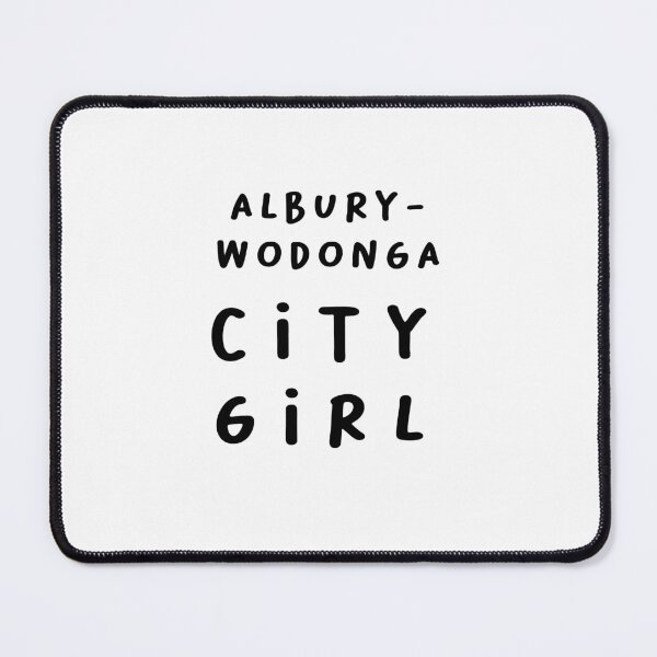 Item preview, Albury-Wodonga CITY GIRL | Typography Design | Minimalist Aesthetic designed and sold by RM-Journey.