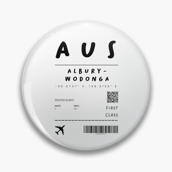 Item preview, Albury-Wodonga | Plane Ticket Design | Traveling | Tourists designed and sold by RM-Journey.