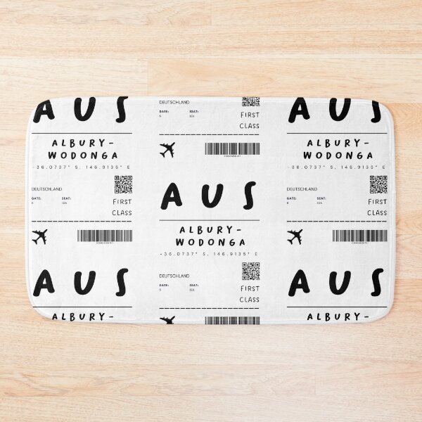 Item preview, Albury-Wodonga | Plane Ticket Design | Traveling | Tourists designed and sold by RM-Journey.