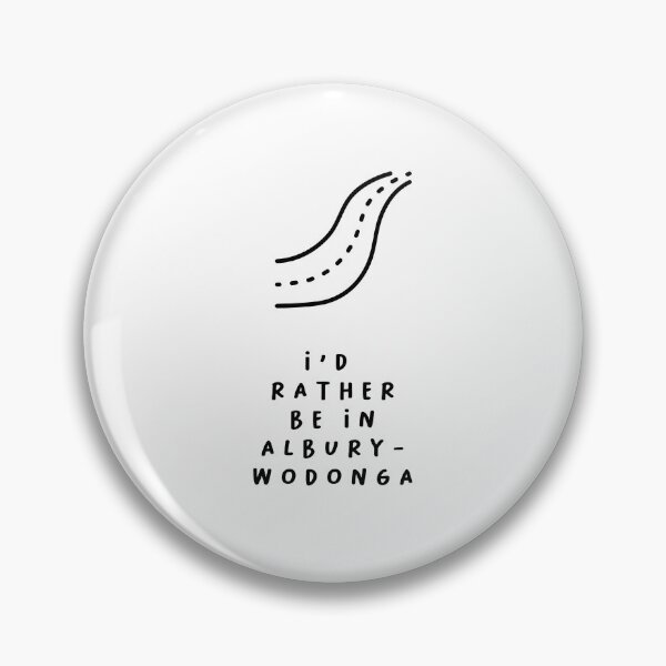 Item preview, I'd Rather be in Albury-Wodonga | Typography Design | Minimalist Aesthetic designed and sold by RM-Journey.