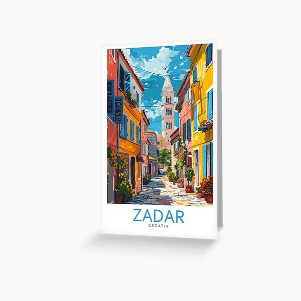 Item preview, Zadar Croatia - Travel art designed and sold by Marciolini.