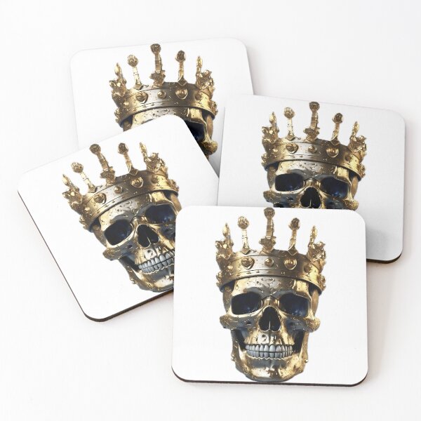 Item preview, Golden Skull King designed and sold by Zenvo.