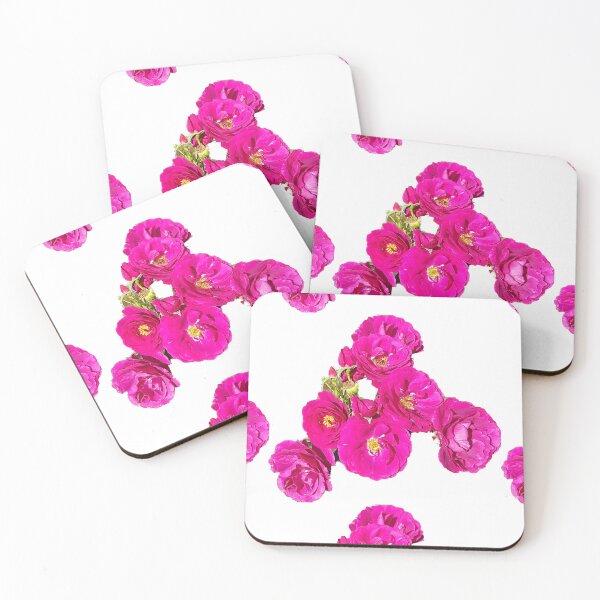 Item preview, pequeñas rosas rosadas designed and sold by Blissfully-MK.