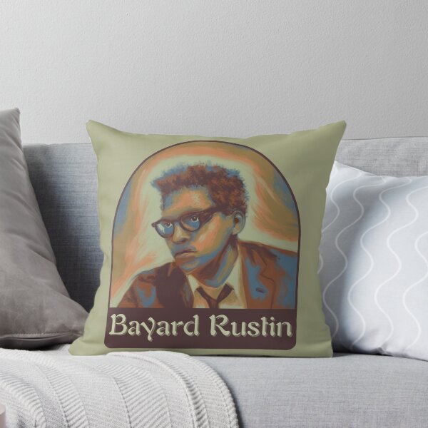 Item preview, Bayard Rustin Portrait and Quote designed and sold by Unhinged Heather.