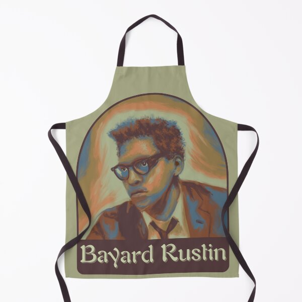 Item preview, Bayard Rustin Portrait and Quote designed and sold by Unhinged Heather.