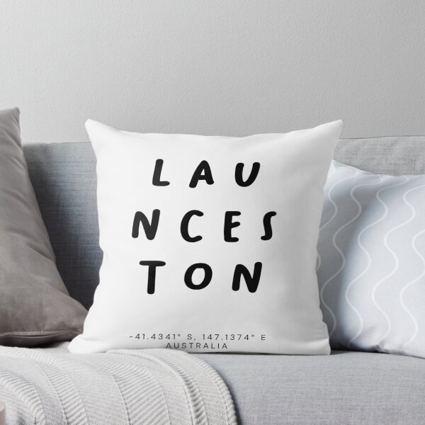 Item preview, Launceston | Typography Design | Design Map Coordinates designed and sold by RM-Journey.