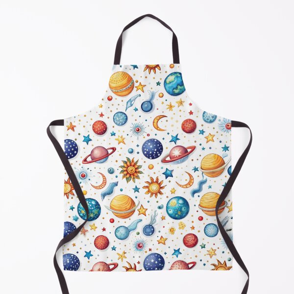 Item preview, Space Pattern Planets Stars Comets Cosmic Exploration Universe designed and sold by Rostislav Bouda.