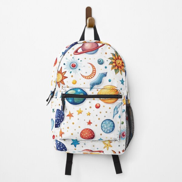 Item preview, Space Pattern Planets Stars Comets Cosmic Exploration Universe designed and sold by Rostislav Bouda.