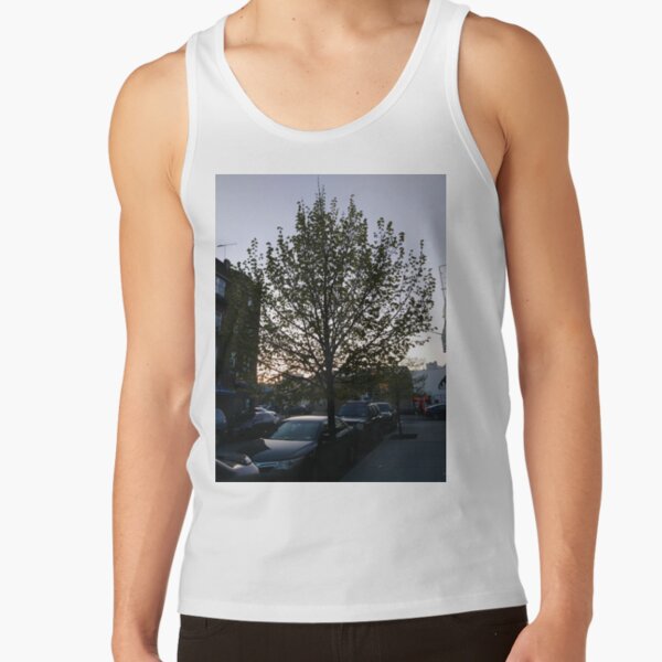 Happiness, Building, Skyscraper, New York, Manhattan, Street, Pedestrians, Cars, Towers, morning, trees, subway, station, Spring, flowers, Brooklyn Tank Top