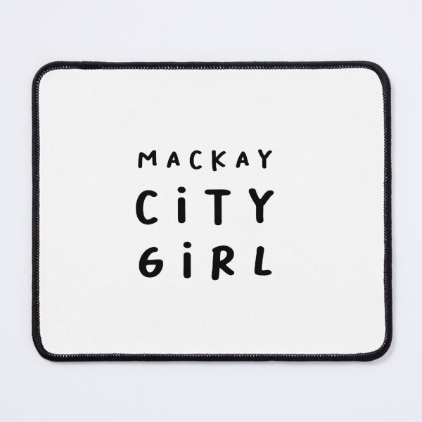 Item preview, Mackay CITY GIRL | Typography Design | Minimalist Aesthetic designed and sold by RM-Journey.
