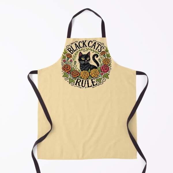 Item preview, Black Cats Rule designed and sold by FrictionMaxxing.