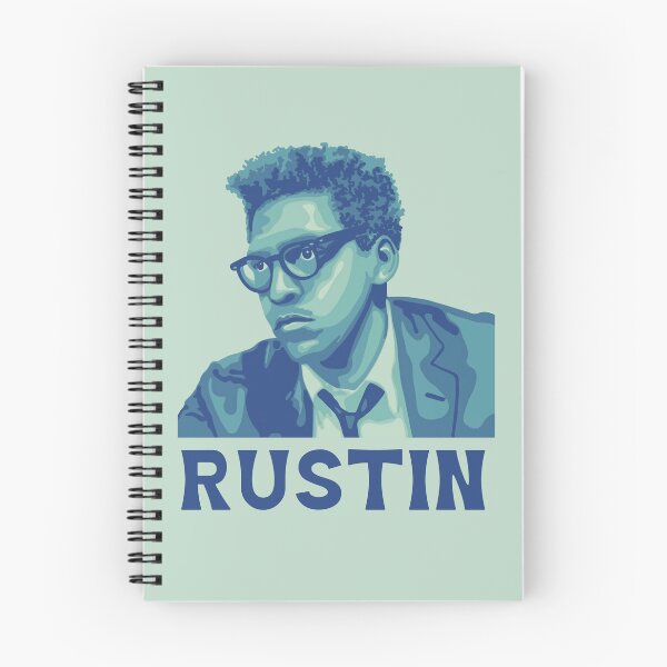 Item preview, Bayard Rustin Portrait and Quote designed and sold by Unhinged Heather.