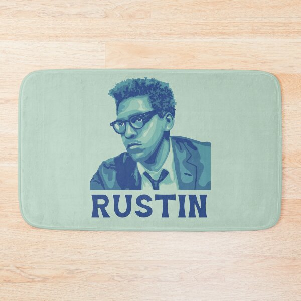 Item preview, Bayard Rustin Portrait and Quote designed and sold by Unhinged Heather.