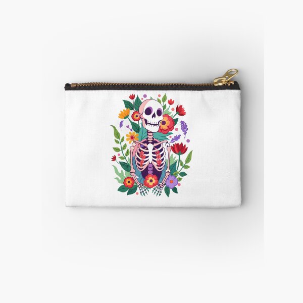 Item preview, Colorful Skeleton Floral Illustration Artistic Anatomy Botanical Design designed and sold by Rostislav Bouda.