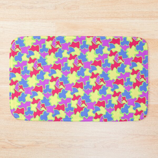 Artikelvorschau, Zufällige Farbe Blob Cartoon Camo entworfen und verkauft von EvergreenMotifs.