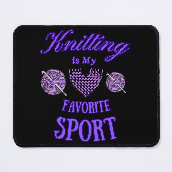 Item preview, Knitting is My Favorite Sport, Funny knitting, gift for knitter, Cute Knitter tee, Knitting Queen Gift designed and sold by Diferenty Shop ⭐⭐⭐⭐⭐.