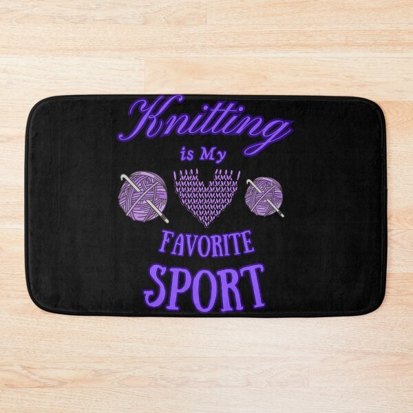 Item preview, Knitting is My Favorite Sport, Funny knitting, gift for knitter, Cute Knitter tee, Knitting Queen Gift designed and sold by Diferenty Shop  ⭐⭐⭐⭐⭐.
