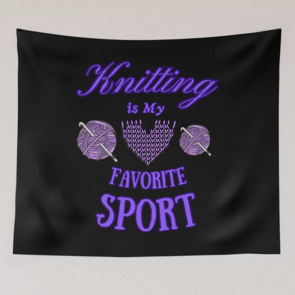 Item preview, Knitting is My Favorite Sport, Funny knitting, gift for knitter, Cute Knitter tee, Knitting Queen Gift designed and sold by Diferenty Shop  ⭐⭐⭐⭐⭐.