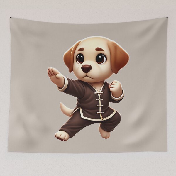 Item preview, Kung Fu Labrador designed and sold by HarperSkye.