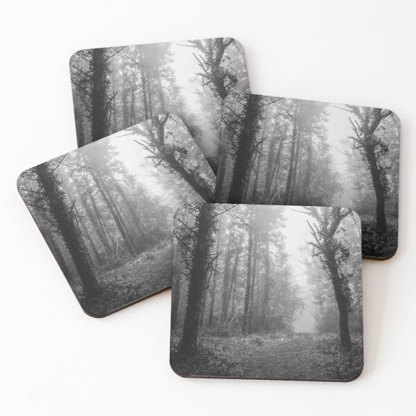 Item preview, A way through a foggy wood by heidiannemorris © designed and sold by FOLK ART FUSION by heidiannemorris.