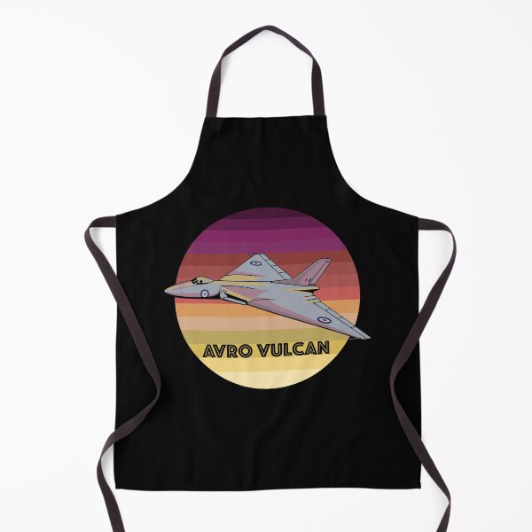 Item preview, Avro Vulcan British Delta-wing Bomber Retro Sunset designed and sold by MilitaryMart.