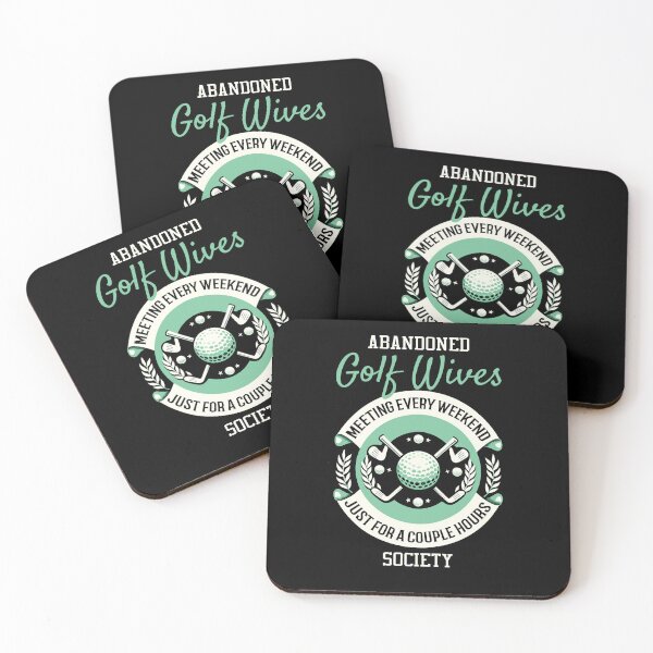 Item preview, Abandoned Golf Wives Society Funny Golfer Golfing designed and sold by Dressed For  Duty.