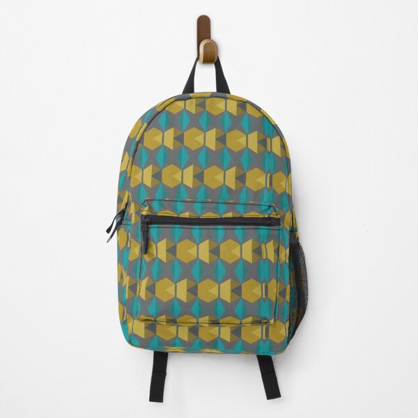 Item preview, Grey and teal geometric pattern designed and sold by MeikoDesign.