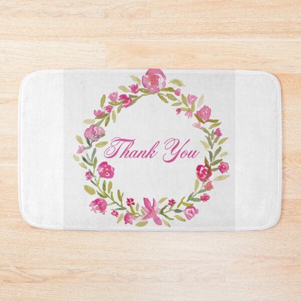 Item preview, Rose wreath thank you designed and sold by VictoriaP79.