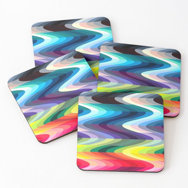 Item preview, Color Theory Waves designed and sold by the1249.