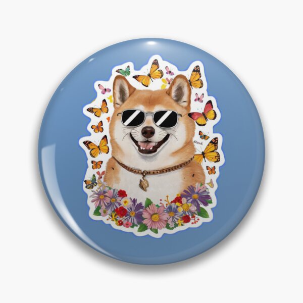 Item preview, A Cool Shiba Inu designed and sold by ZooStateofMind.
