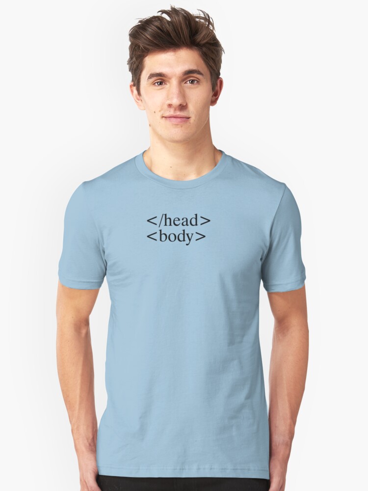 Alternate view of HTML Body Slim Fit T-Shirt