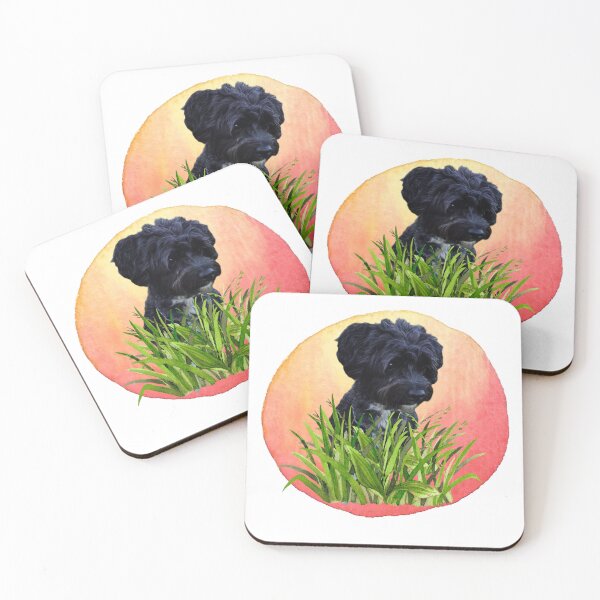 Item preview, My Beautiful Doodle Black Maltipoo  designed and sold by GusiaTreasures.