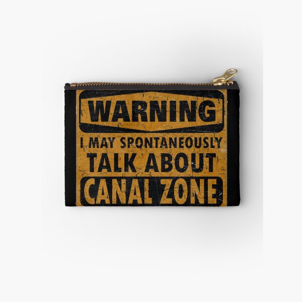 Item preview, Canal Zone Warning Sign designed and sold by Doug's Landing.