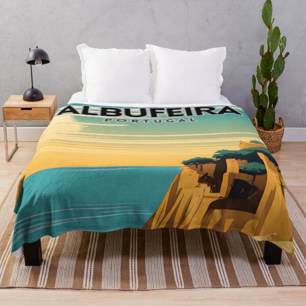 Item preview, Albufeira Portugal Travel Art designed and sold by ZionPosteria.