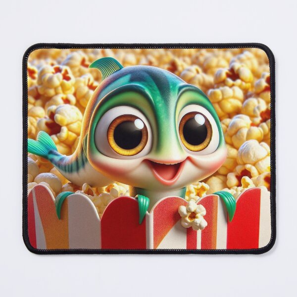 Item preview, Popcorn Fun with Anchovy designed and sold by Sillytoe.