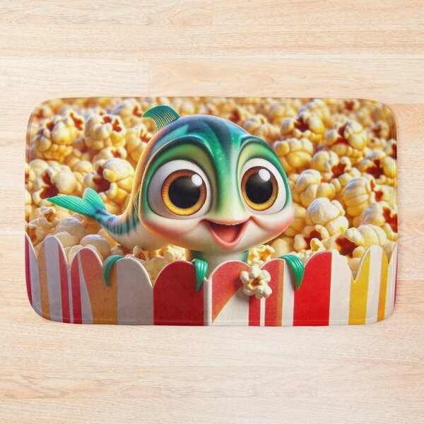 Item preview, Popcorn Fun with Anchovy designed and sold by Sillytoe.