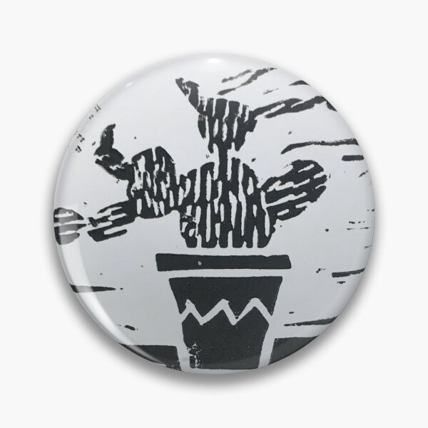 Item preview, Cactus lino print  designed and sold by ankhor-studios.