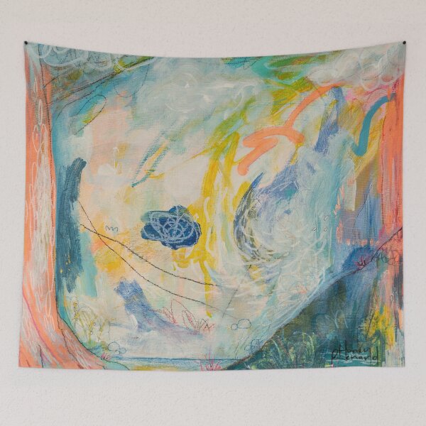 Item preview, Dream Dream Dream - Dreamscape Painting designed and sold by HoneyRenard.