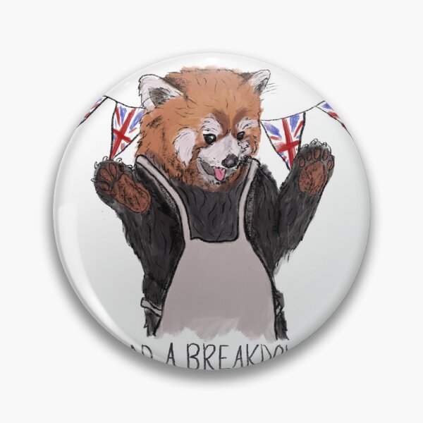 Item preview, Red Panda James Acaster designed and sold by SmelDraws.