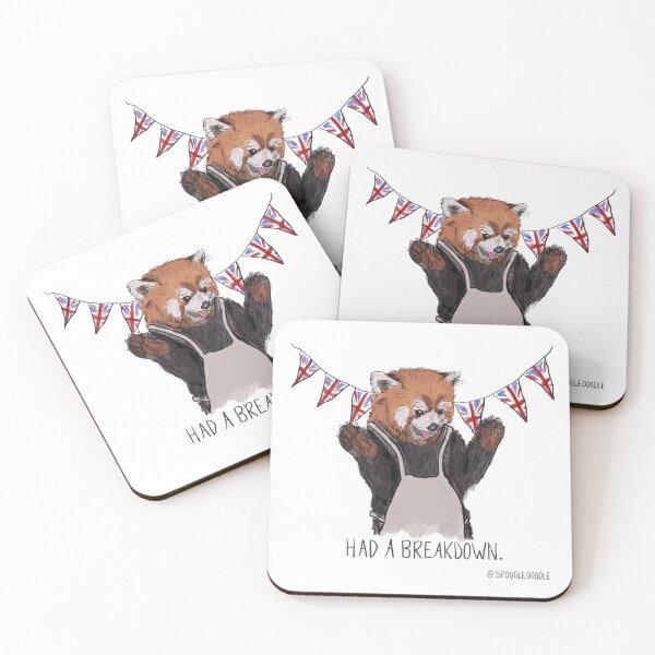 Item preview, Red Panda James Acaster designed and sold by SmelDraws.