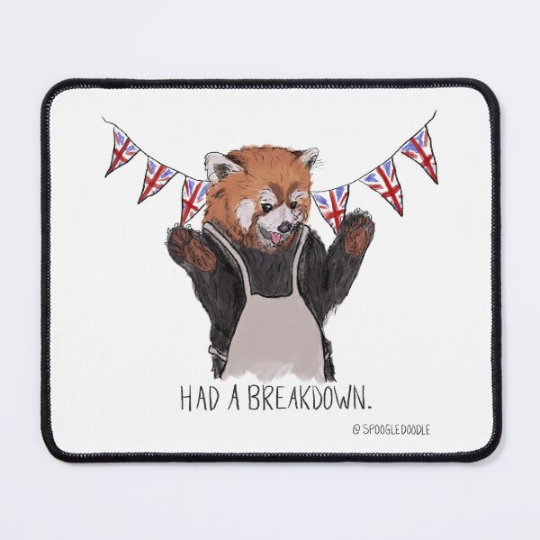 Item preview, Red Panda James Acaster designed and sold by SmelDraws.
