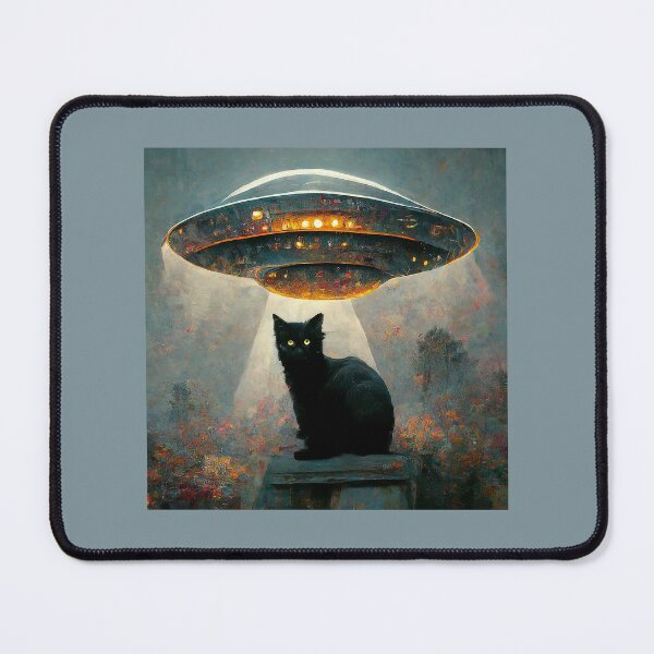 Item preview, Abducted cat designed and sold by MeikoDesign.