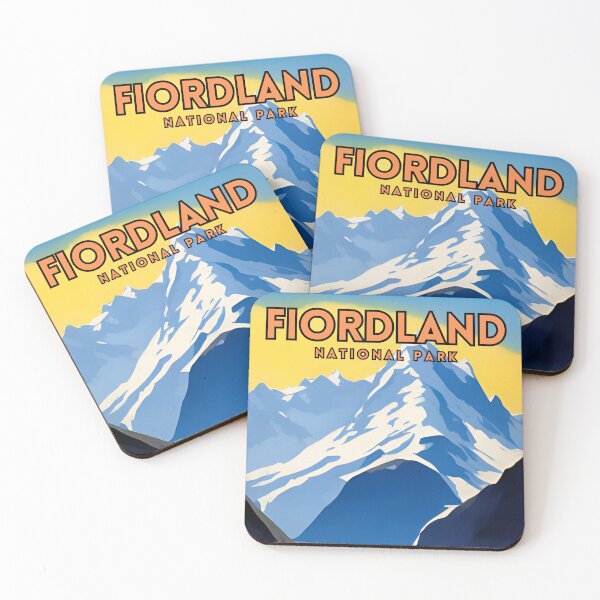 Item preview, Fiordland National Park designed and sold by ZionPosteria.