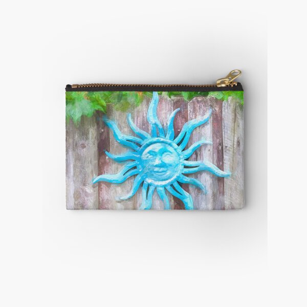 Item preview, Smiling Sun God Face on Fence X102 designed and sold by RichFrancoCars.
