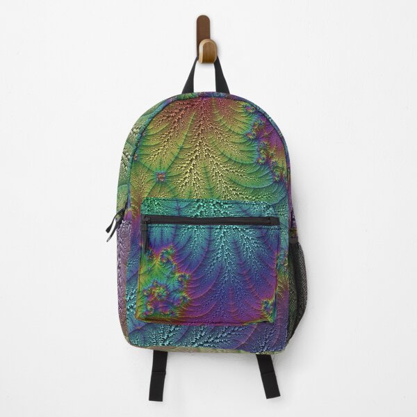 Item preview, Mandelbrot 102 - Intricate rainbow spiral blending copper-purple branch designed and sold by Draeger0.